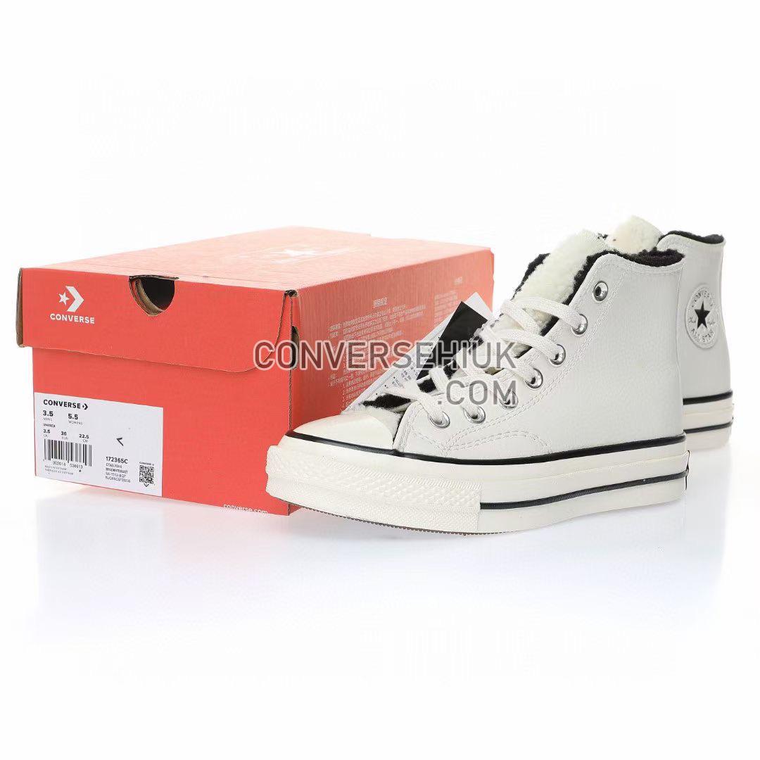 Converse Chuck Taylor All Star 70 Hi Sherpa Egret/Black/Egret 172365C Shoes