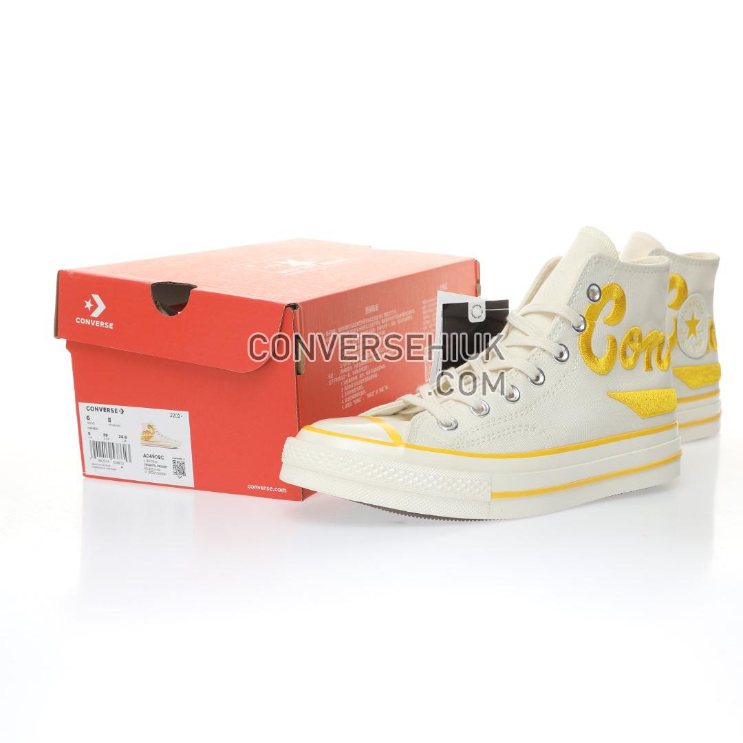 Coca-Cola x Converse Chuck Taylor 1970s High Sail White/Orange A04909C Shoes