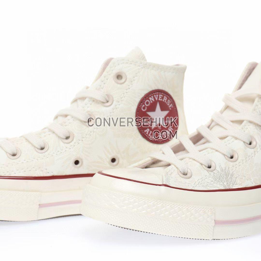 Converse Chuck Taylor All Star 1970s Embroidered Desert Floral Cream White/Red A00844C Shoes