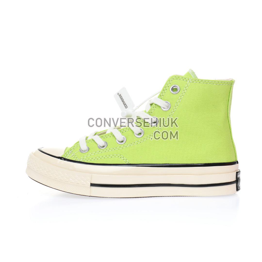 Converse Chuck 70 High Lime Twist/Egret/Black 172141C Shoes