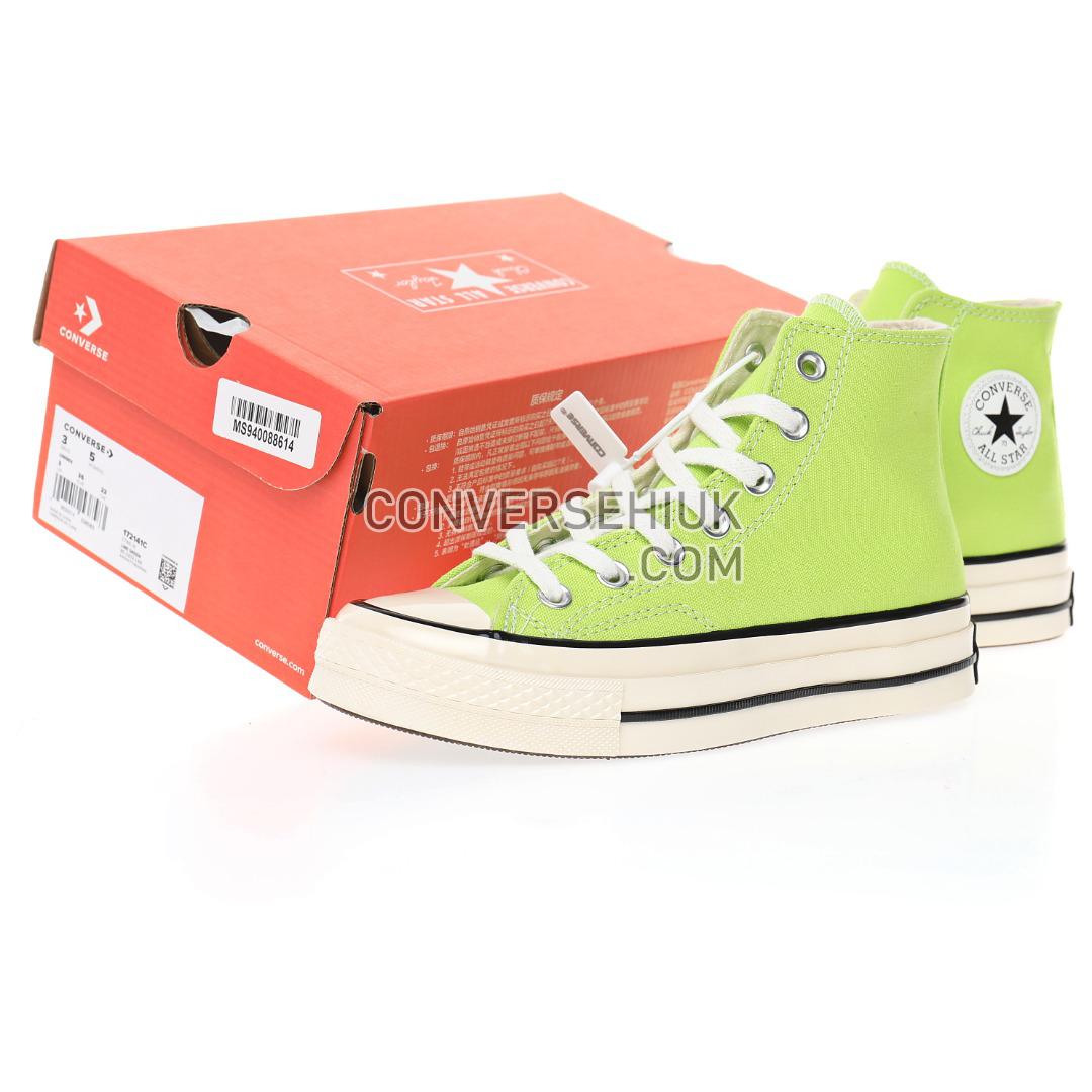 Converse Chuck 70 High Lime Twist/Egret/Black 172141C Shoes