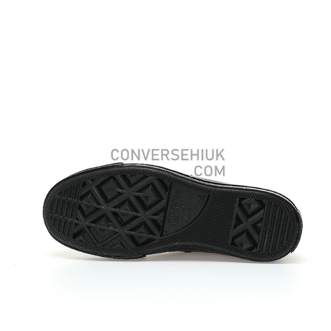 Converse Chuck 70 Back Zip Leather High Top Triple Black/Black A08159C Shoes