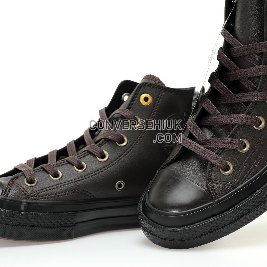 Converse Chuck 70 Leather Zipper High Top Velvet Brown/Dark Brown A02110C Shoes