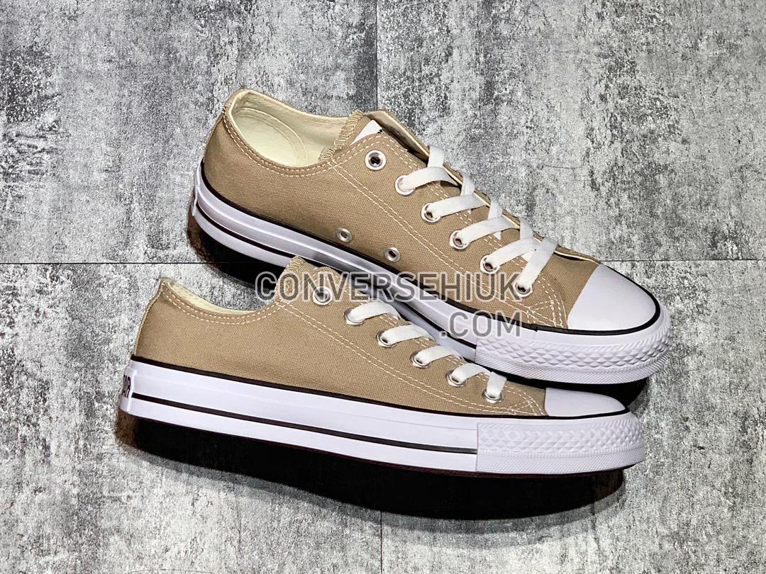 Converse Chuck Taylor All Star Colors OX Beige/White 1CL129 Shoes