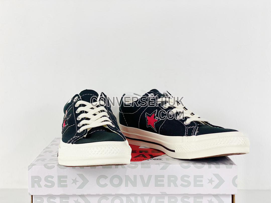 Comme des Garcons Play x Converse One Star Black/Red/White A01791C Shoes