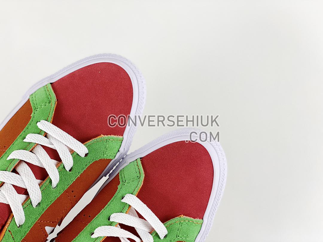 Converse One Star Pro Orange/Green/White 171932C Shoes