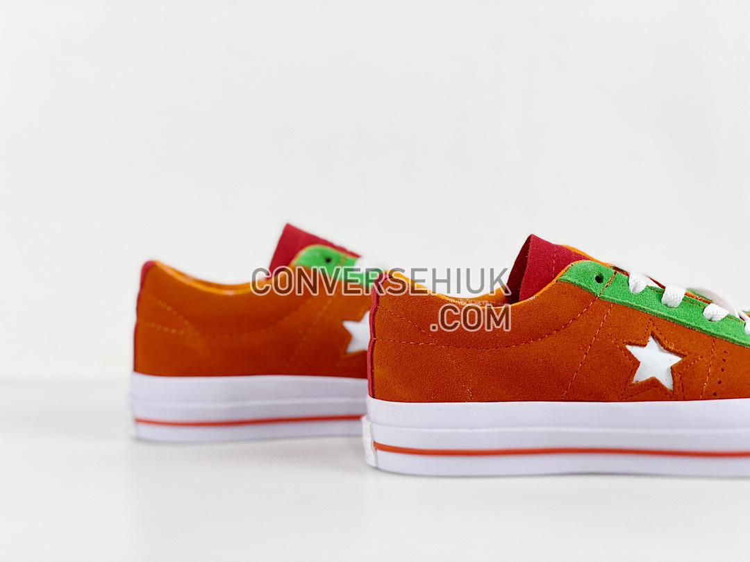 Converse One Star Pro Orange/Green/White 171932C Shoes