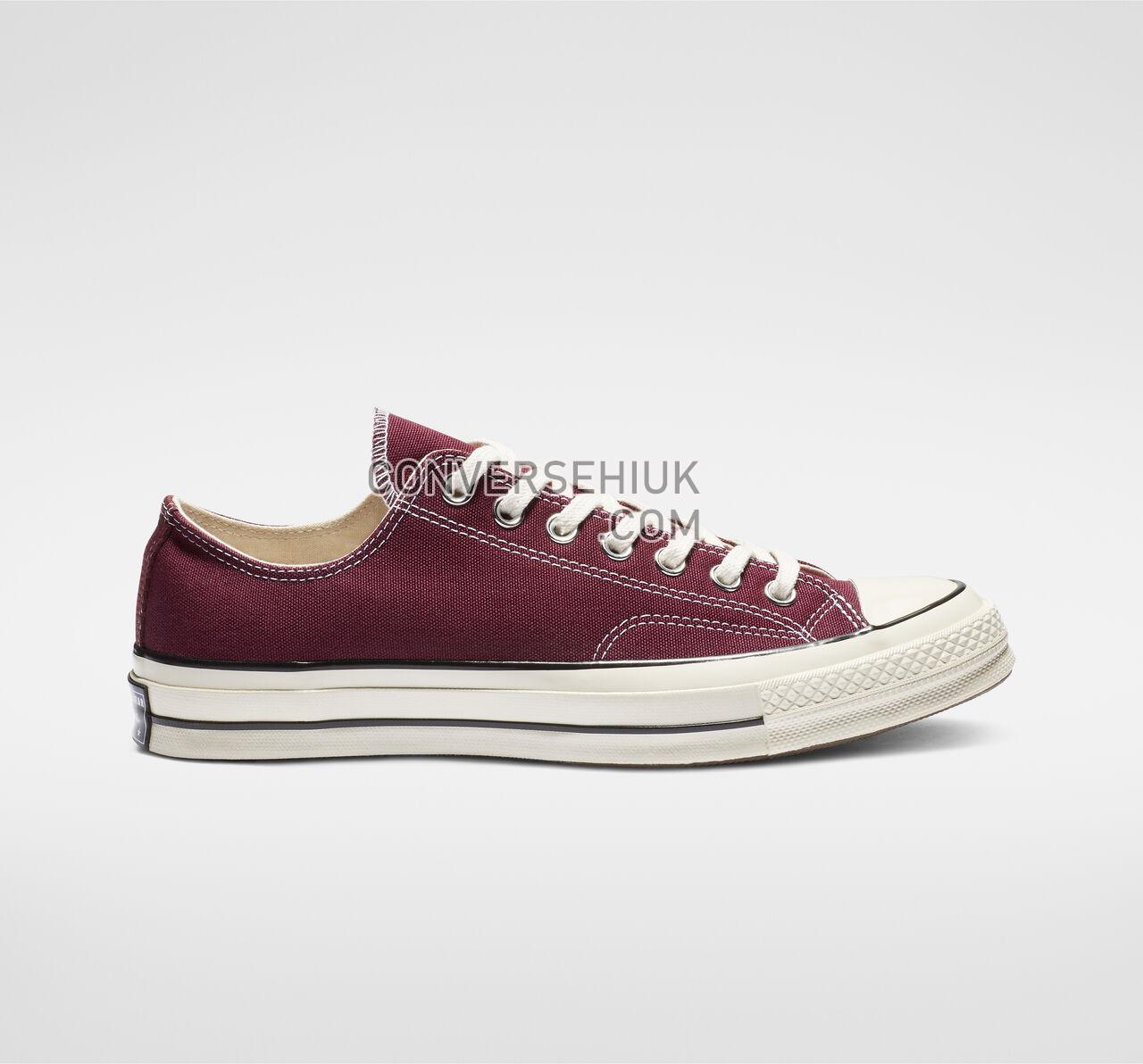 Converse Chuck 70 Low Top Dark Burgundy/Black/Egret 162059C Shoes