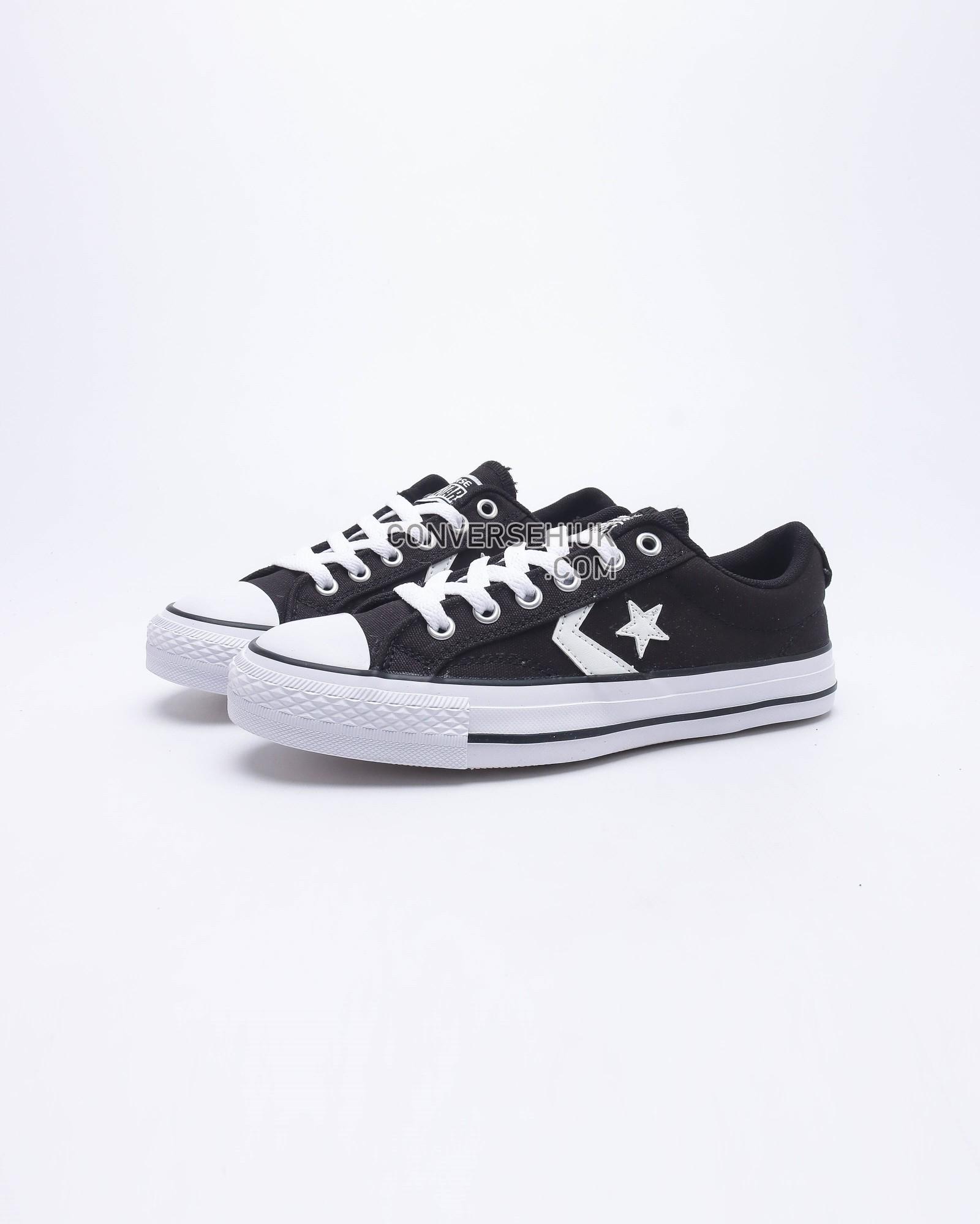 Converse Star Player Ox Black/White 161595C Shoes