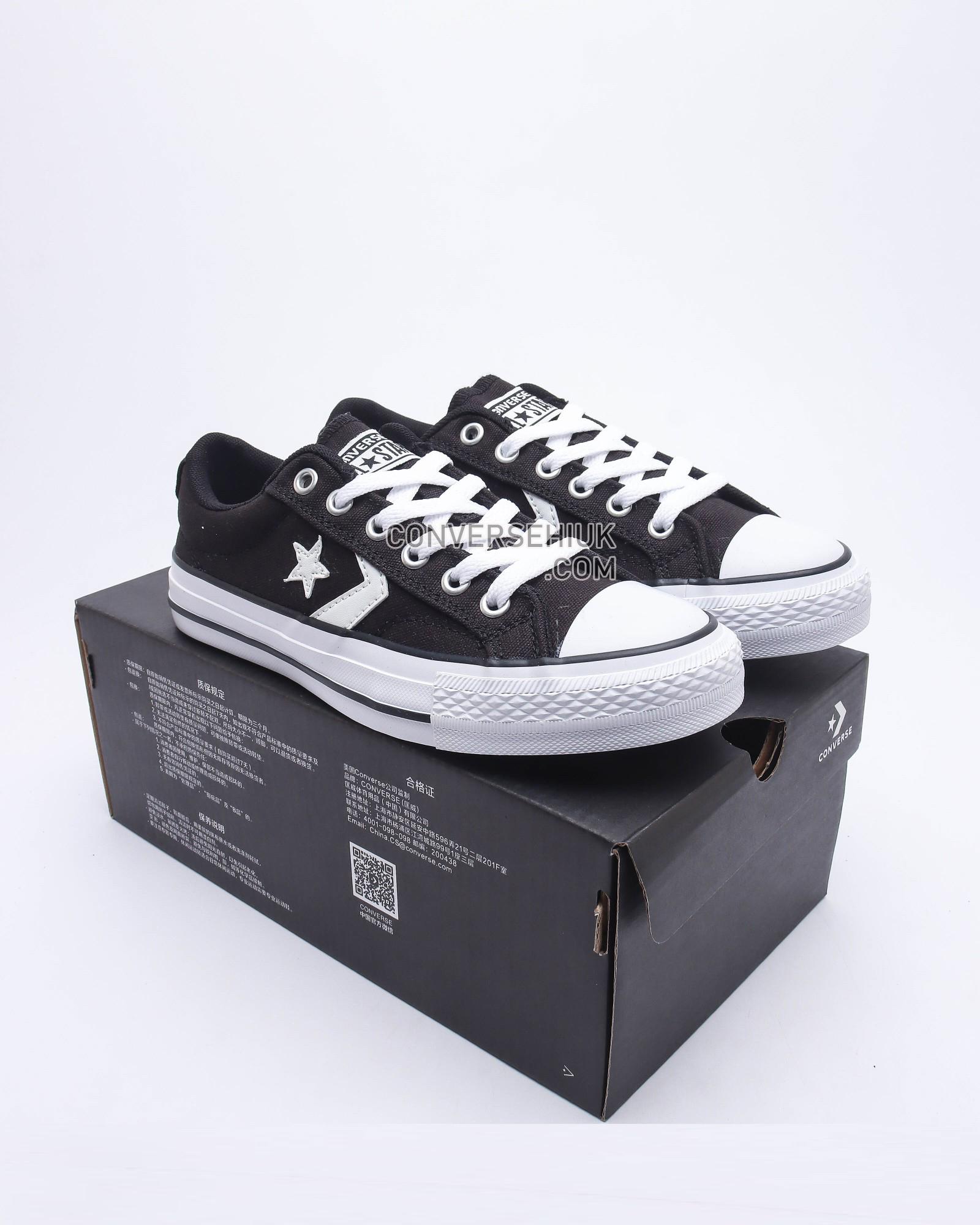 Converse Star Player Ox Black/White 161595C Shoes