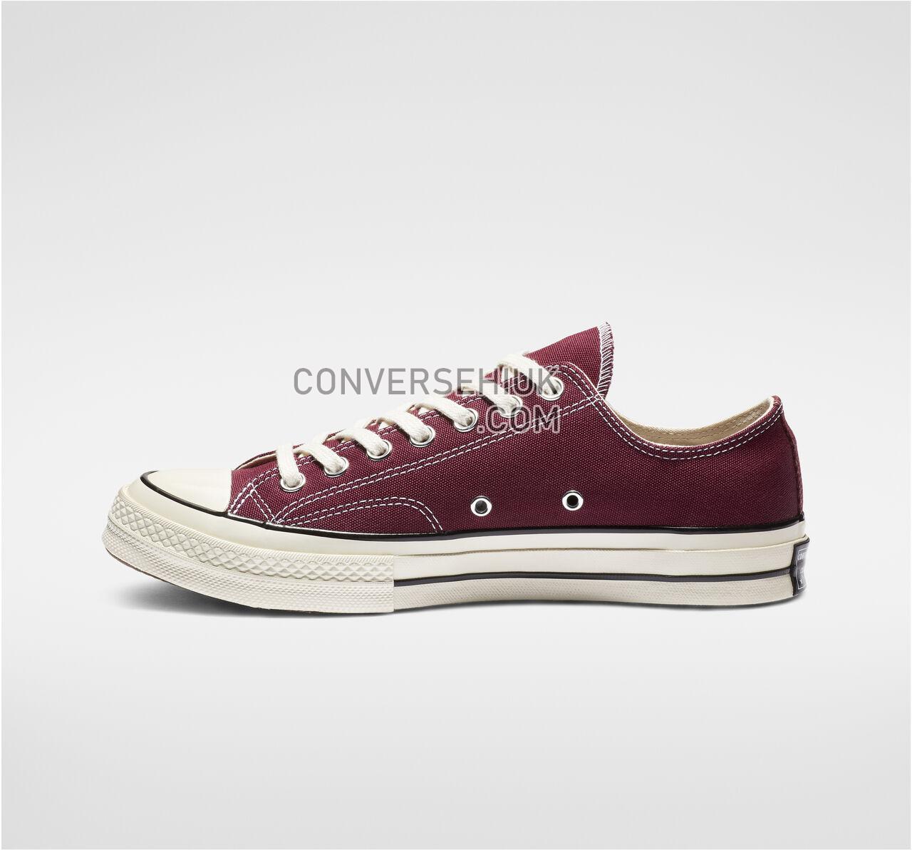 Converse Chuck 70 Low Top Dark Burgundy/Black/Egret 162059C Shoes