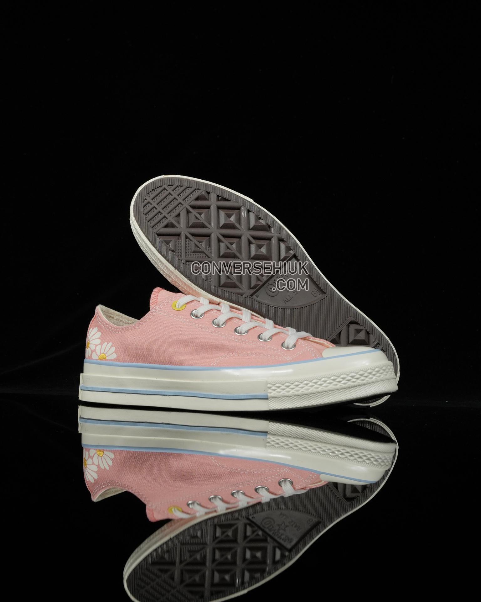 Converse Chuck 70s Daisy Pink Phase/Egret/Cloudy Daze Grey A09107C Shoes