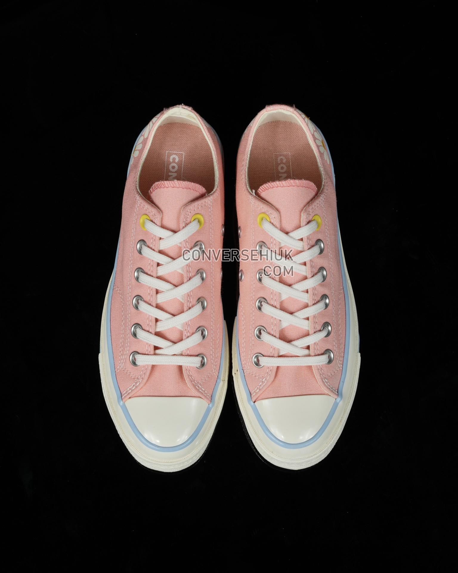 Converse Chuck 70s Daisy Pink Phase/Egret/Cloudy Daze Grey A09107C Shoes