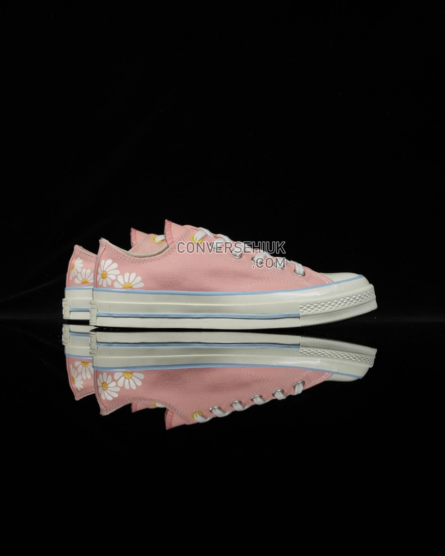 Converse Chuck 70s Daisy Pink Phase/Egret/Cloudy Daze Grey A09107C Shoes