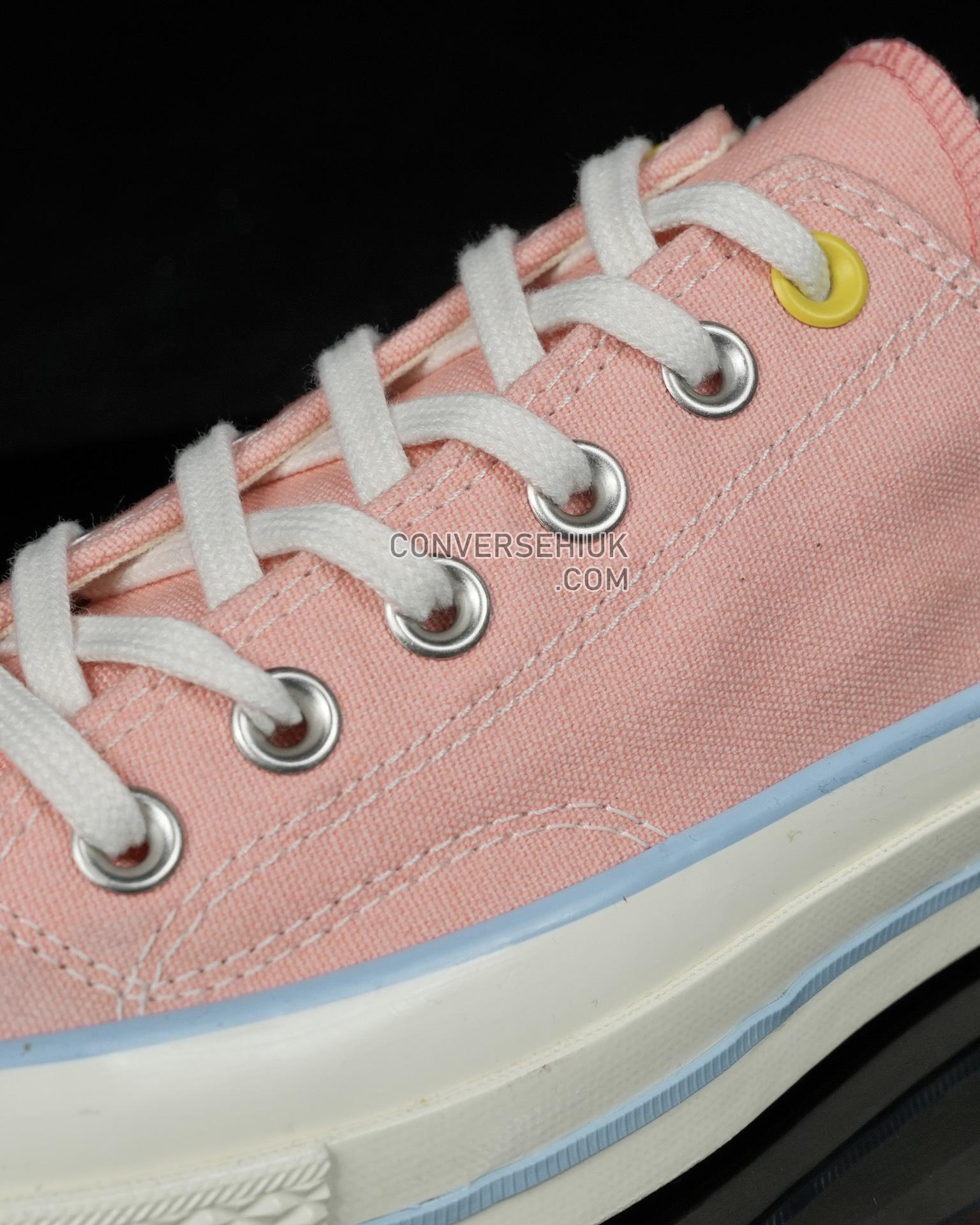 Converse Chuck 70s Daisy Pink Phase/Egret/Cloudy Daze Grey A09107C Shoes