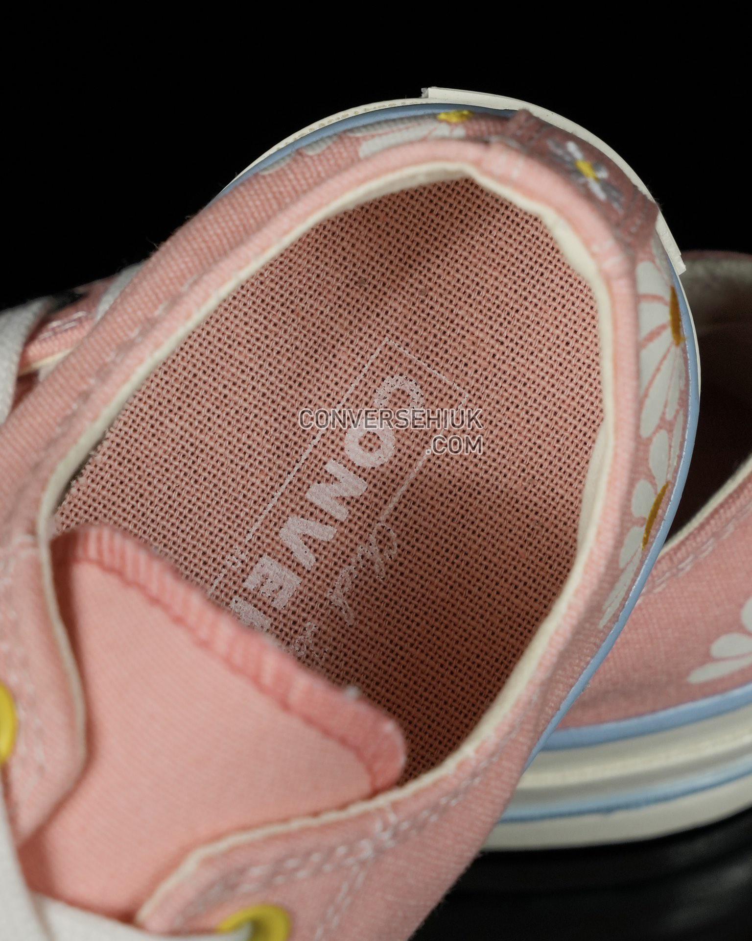 Converse Chuck 70s Daisy Pink Phase/Egret/Cloudy Daze Grey A09107C Shoes