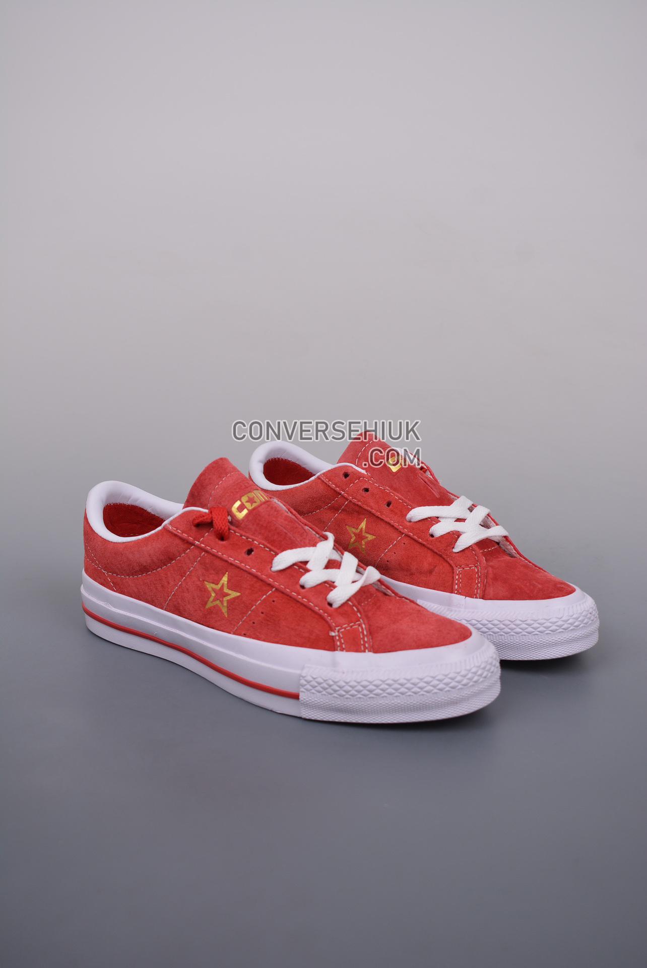 Converse Cons One Star Pro Red/Gold/White A06646C Shoes