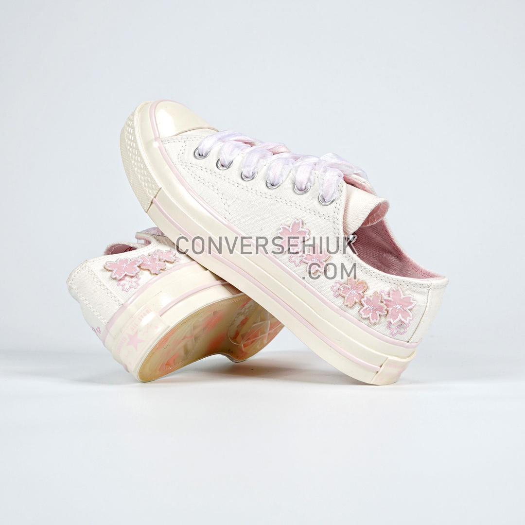 Converse Chuck Taylor All Star 1970s Blossom Vintage White/Pink A06222C Shoes