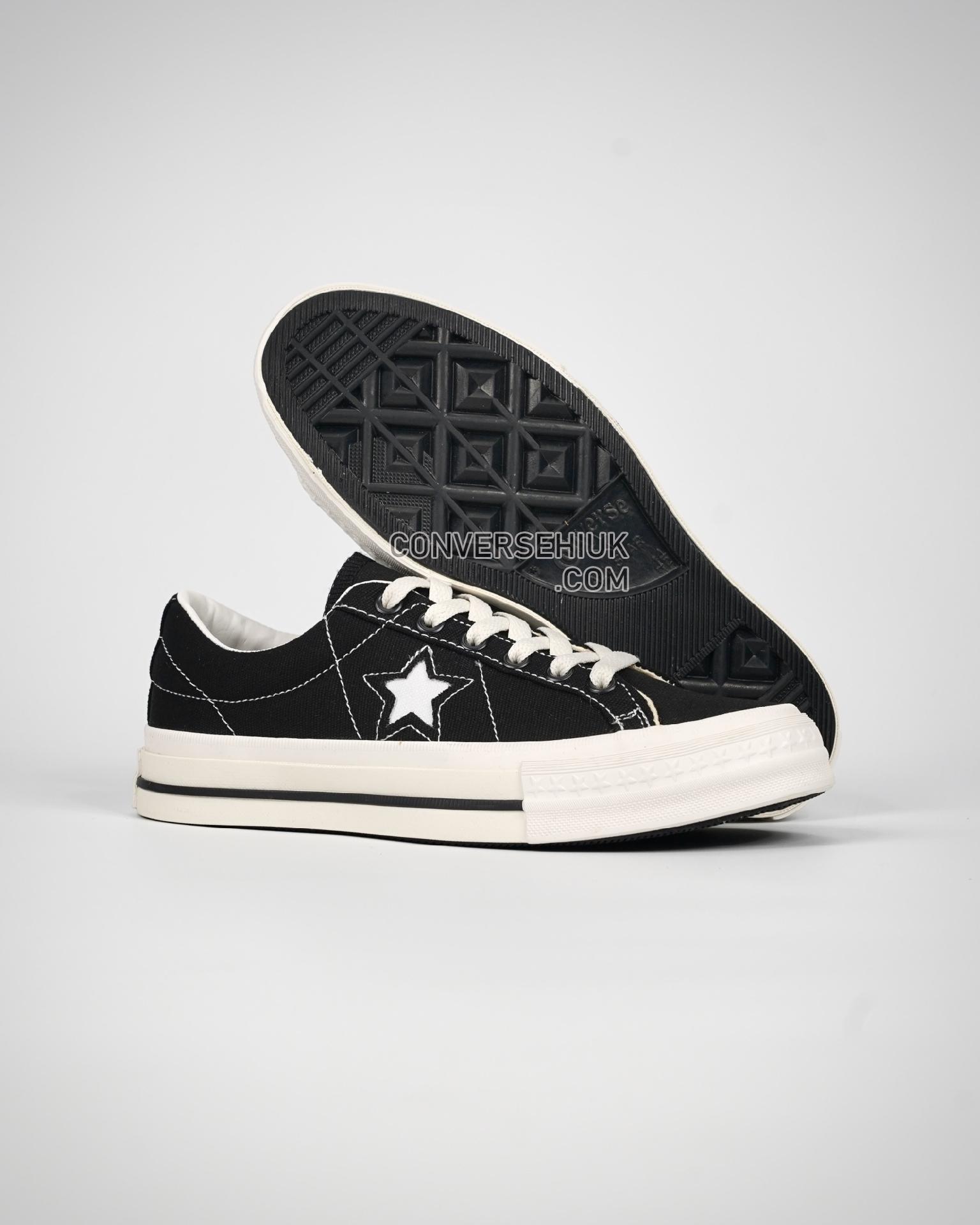 Converse One Star Made in Japan Vintage Canvas Black/White/Vintage White 35200520 Shoes