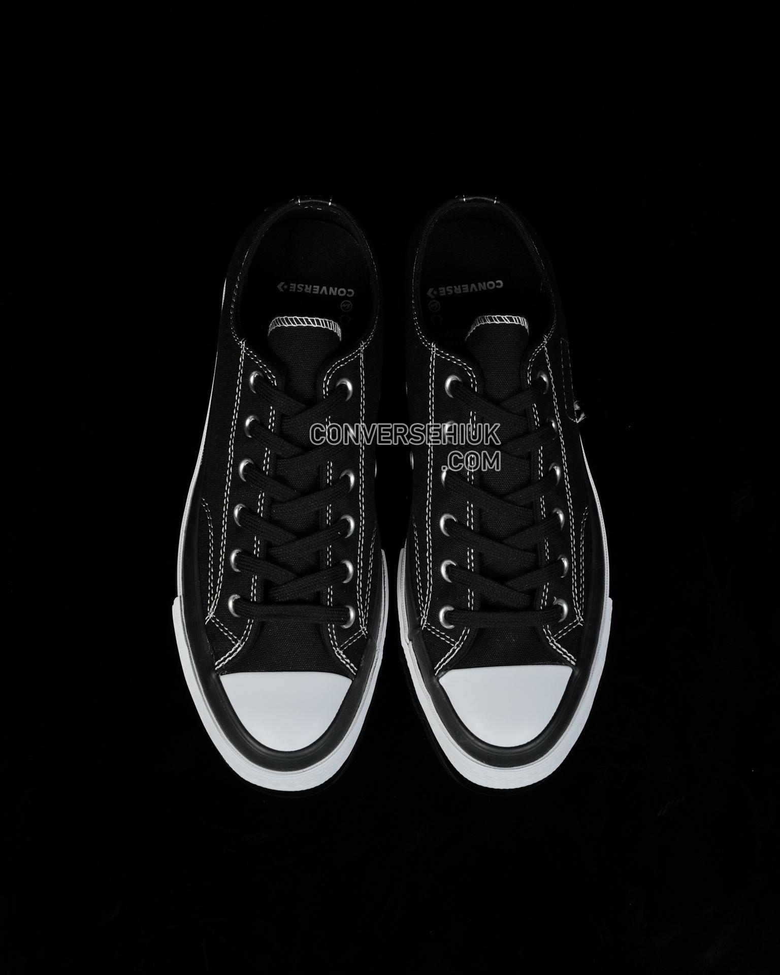 Fragment Design x Moncler x Converse Chuck 70 Low Black/White 169069C Shoes