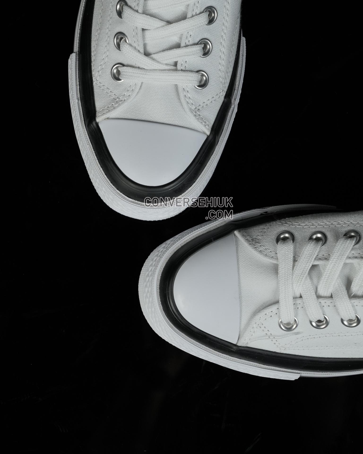 Fragment Design x Moncler x Converse Chuck 70 Low White/Black-White 169070C Shoes