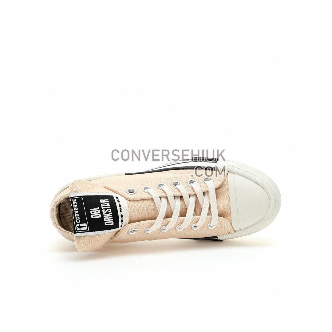 Converse x Rick Owens DRKSHDW DBL DRKSTAR Chuck 70 Low Natural Ivory/Black/Egret A04955C Shoes