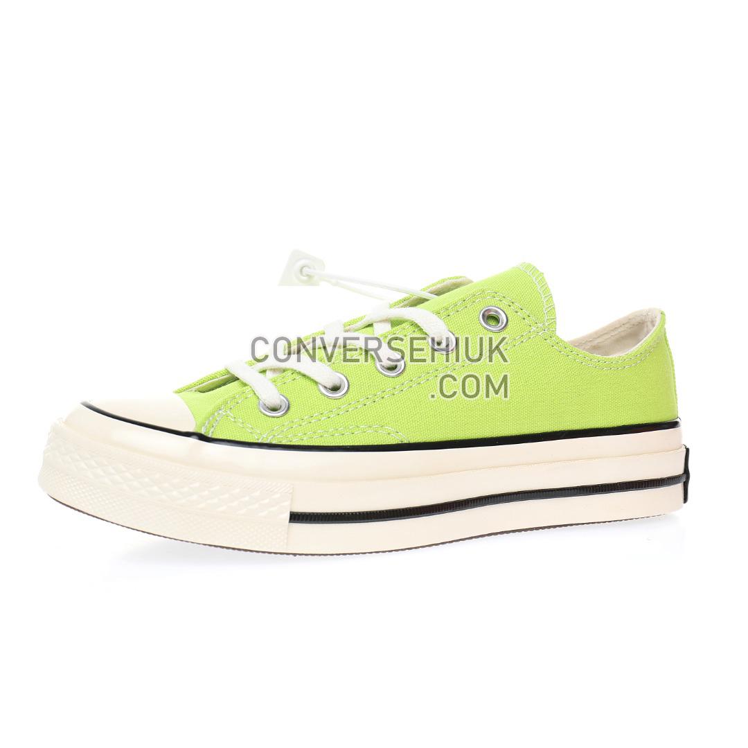 Converse Chuck 70 Low Canvas Top Lime Twist Fluorescent Green/Egret/Black 172142C Shoes