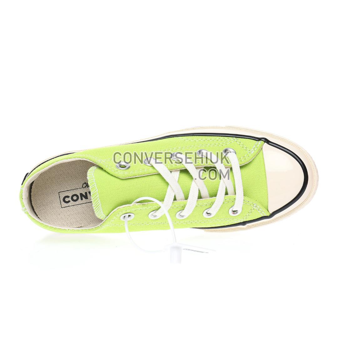 Converse Chuck 70 Low Canvas Top Lime Twist Fluorescent Green/Egret/Black 172142C Shoes