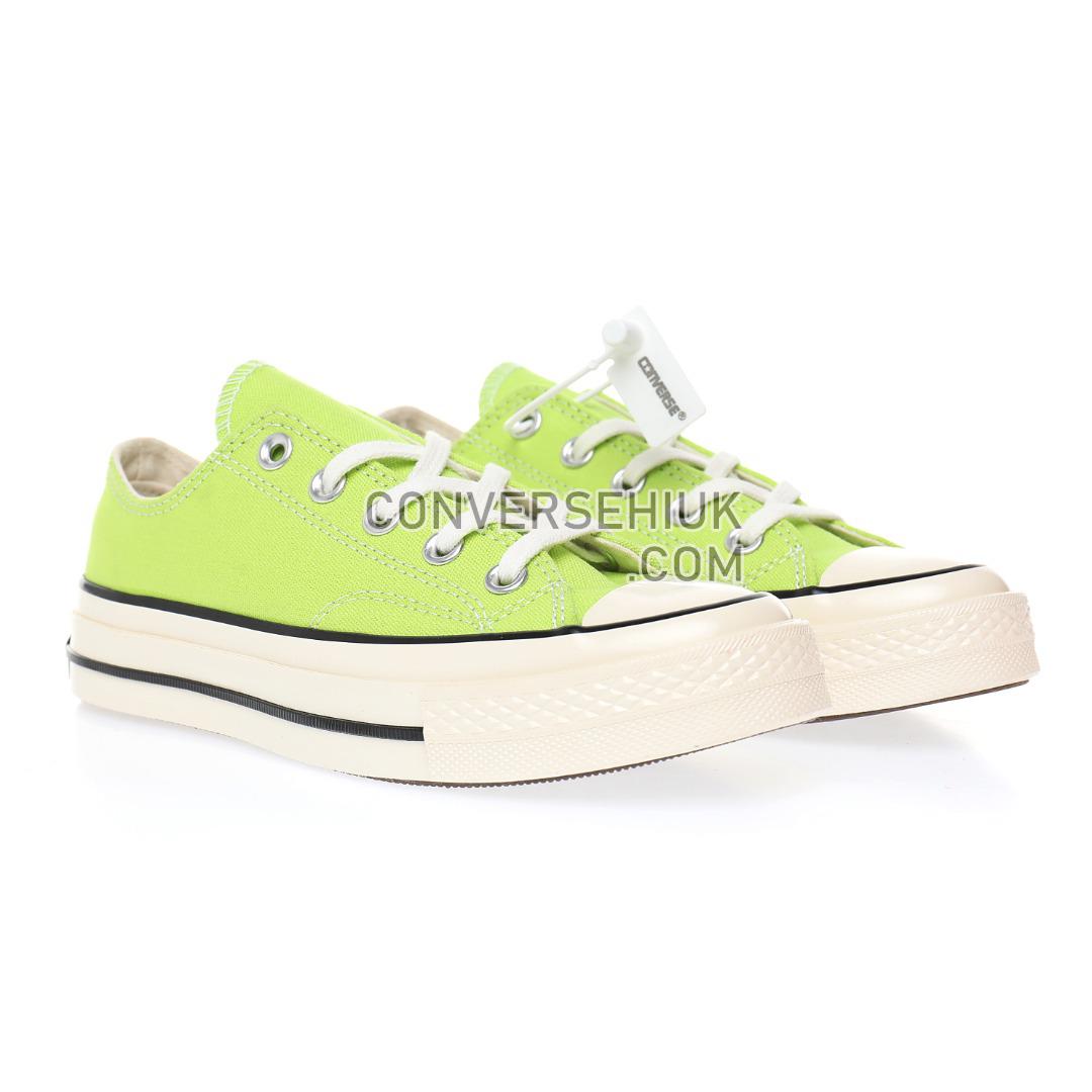 Converse Chuck 70 Low Canvas Top Lime Twist Fluorescent Green/Egret/Black 172142C Shoes