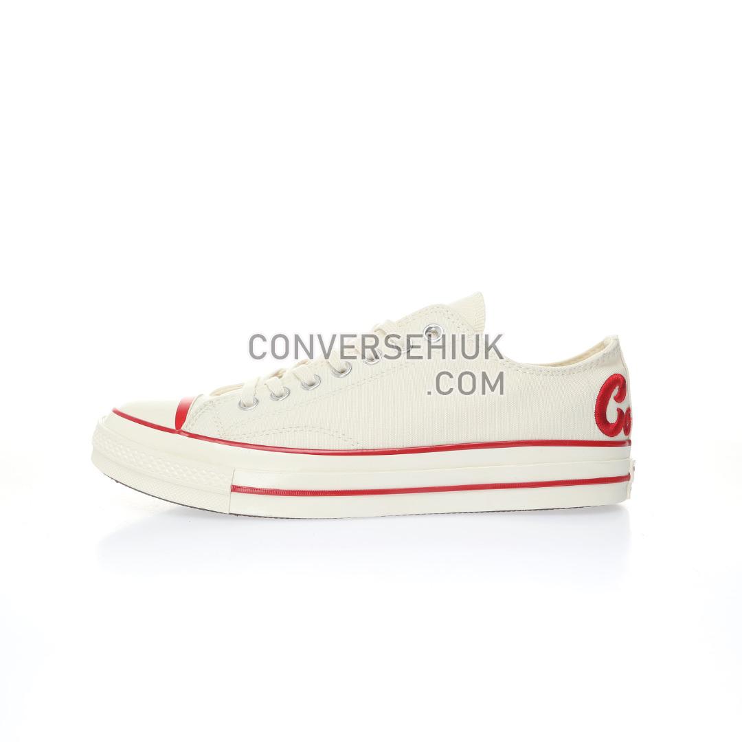 Converse Chuck Taylor All Star 70s Low Nostalgia Verbiage Red/Egret/White A04176C Shoes