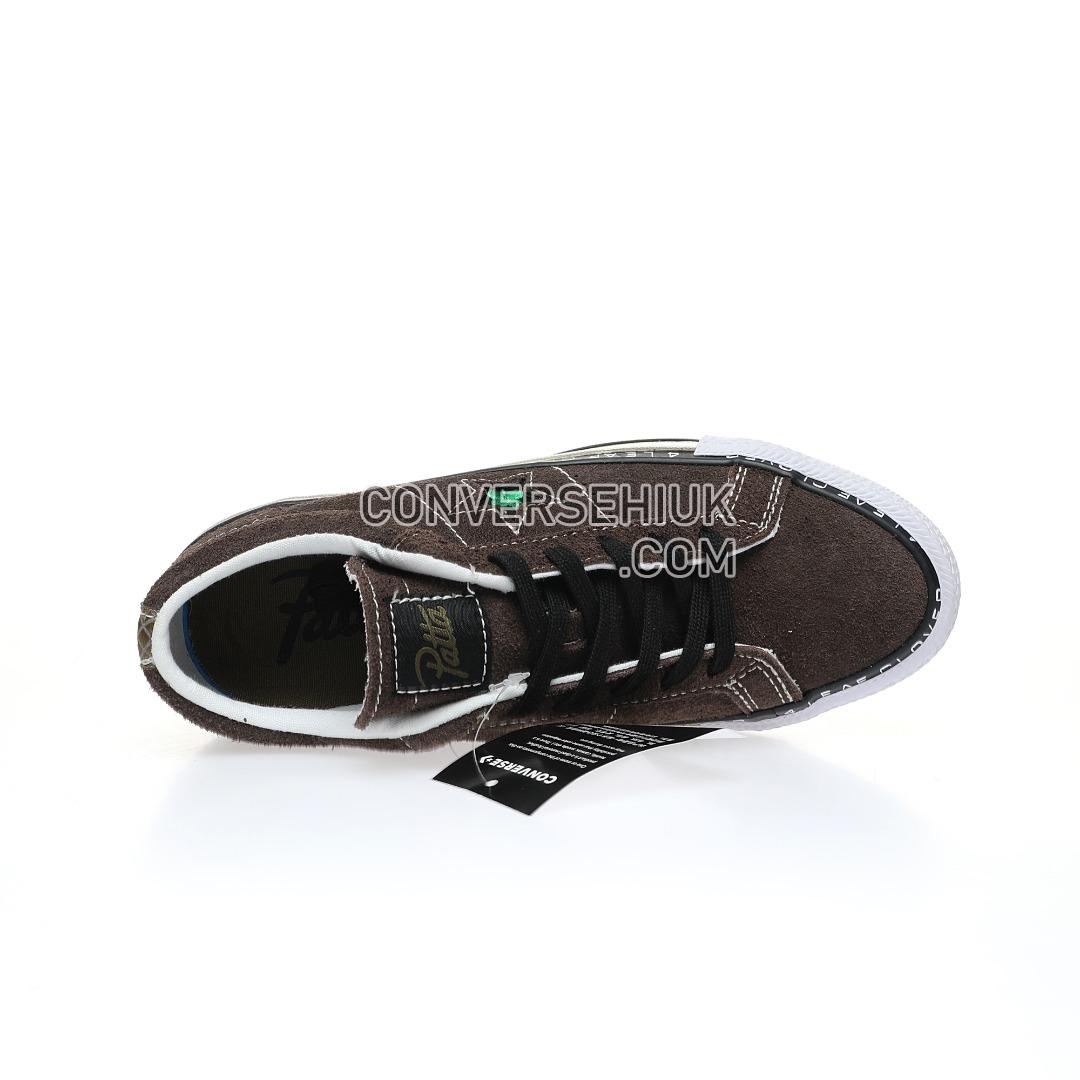 Converse x Patta Four-Leaf Clover One Star Pro Low Top Java/Burnt Olive/White A03174C Shoes