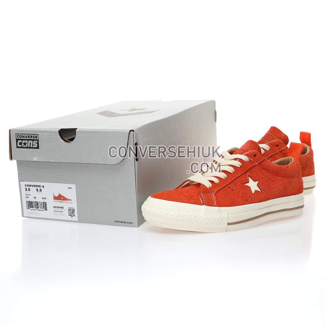 Converse One Star Pro Orange/White A02946C Shoes