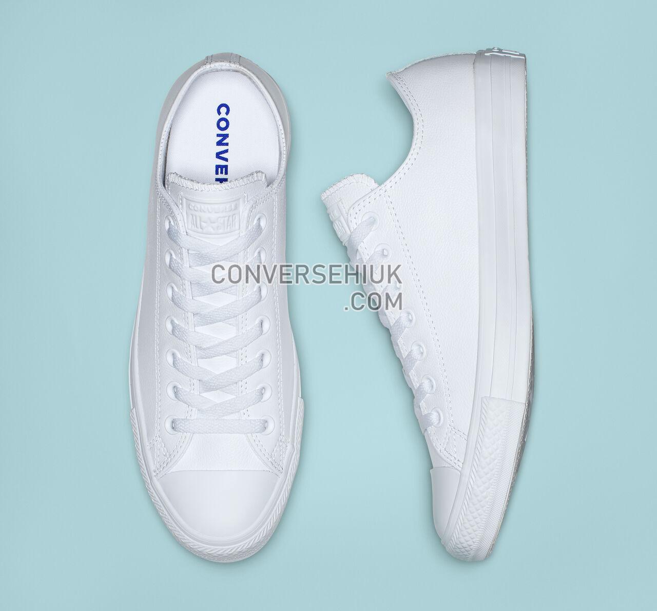 Converse Chuck Taylor All Star Leather Low Top White 136823C Shoes