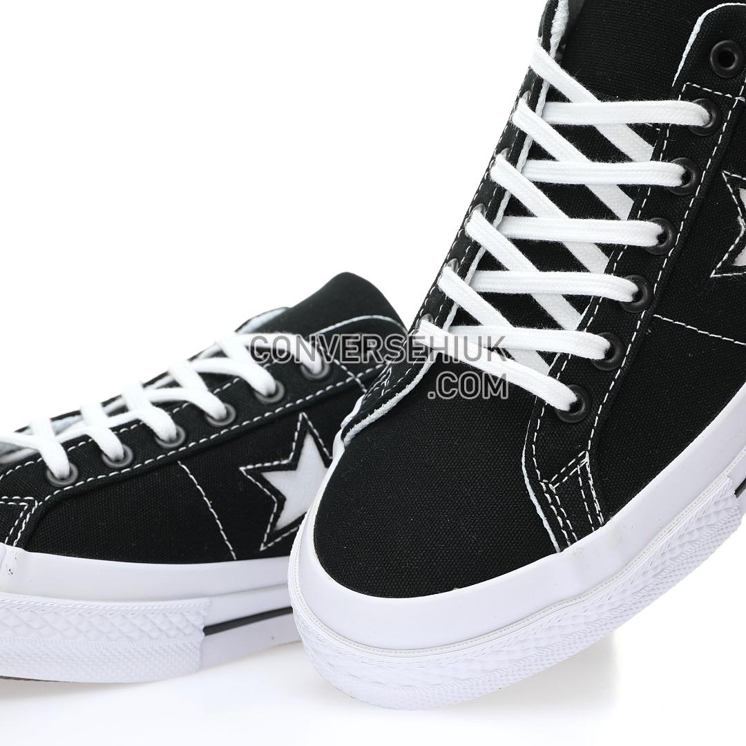 Converse One Star Mule Canvas Black/White 162066C-1 Shoes