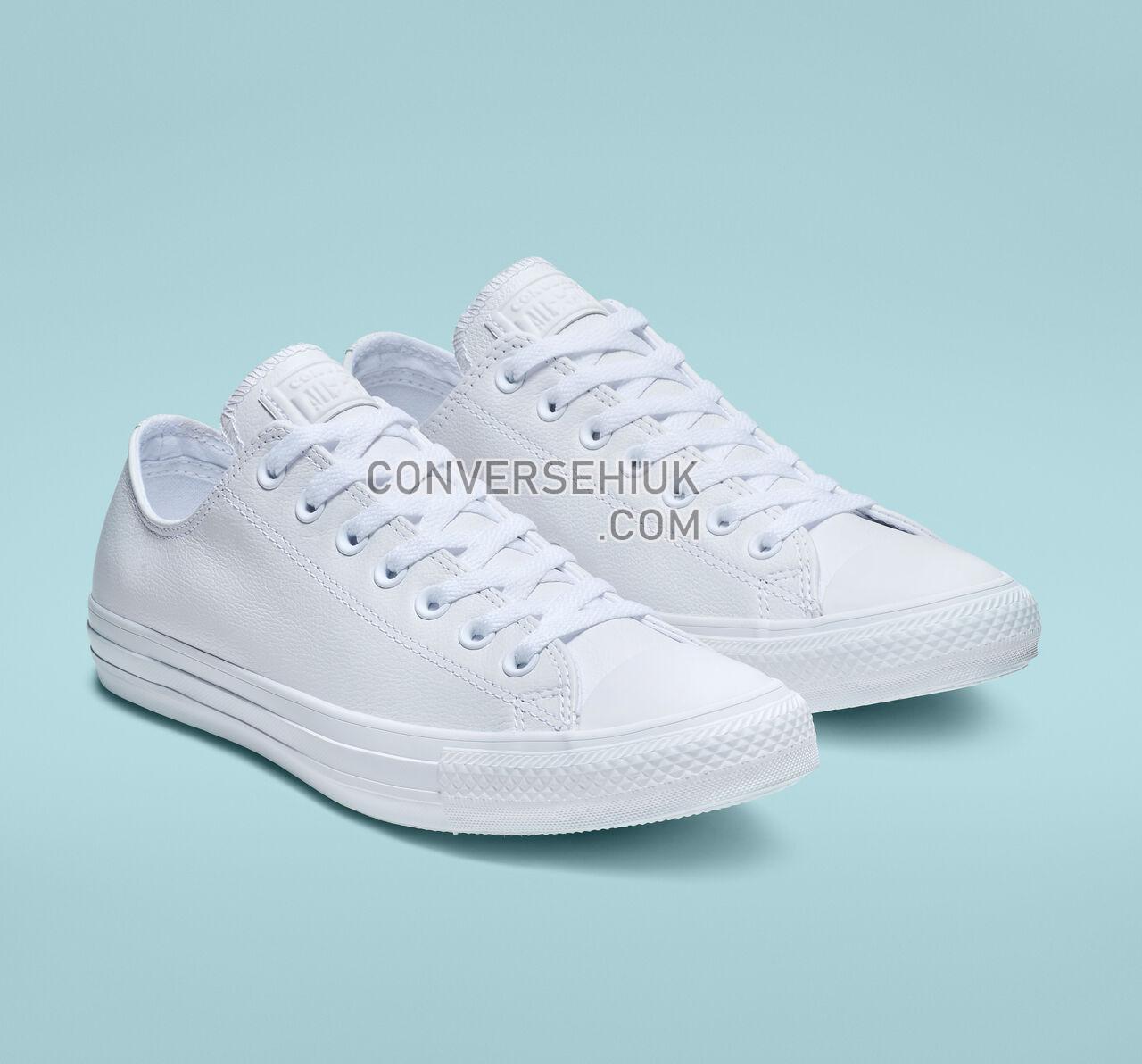 Converse Chuck Taylor All Star Leather Low Top White 136823C Shoes