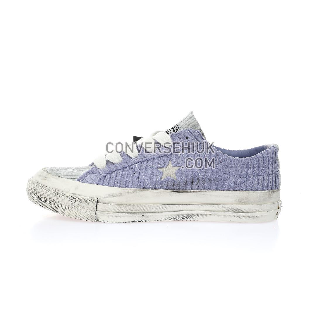 Converse One Star Pro Low Purple Distressed Slate Lilac/Purple A03754C Shoes