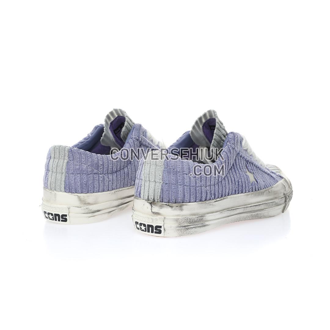 Converse One Star Pro Low Purple Distressed Slate Lilac/Purple A03754C Shoes