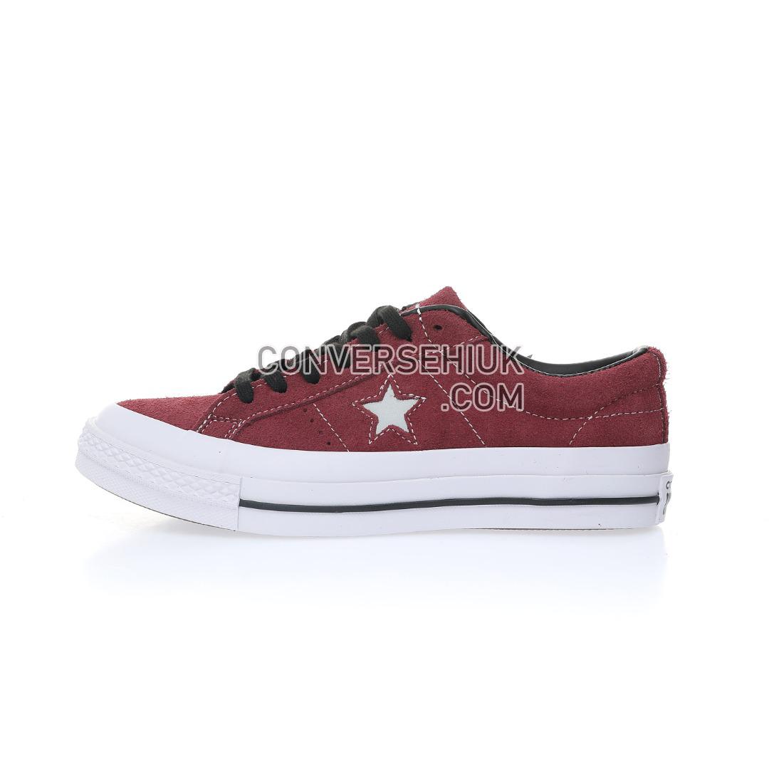 Converse One Star Low Top Rose Red/White 165955C Shoes