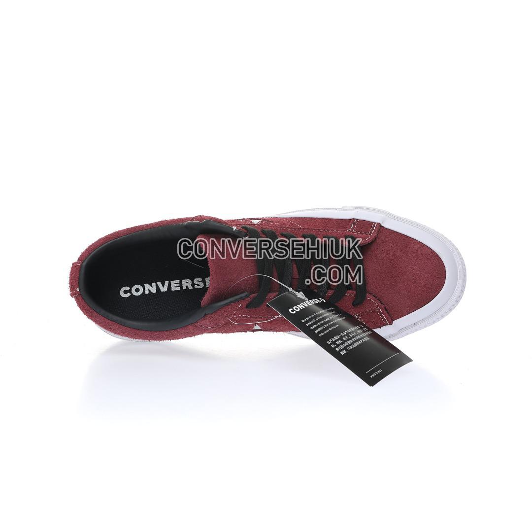 Converse One Star Low Top Rose Red/White 165955C Shoes