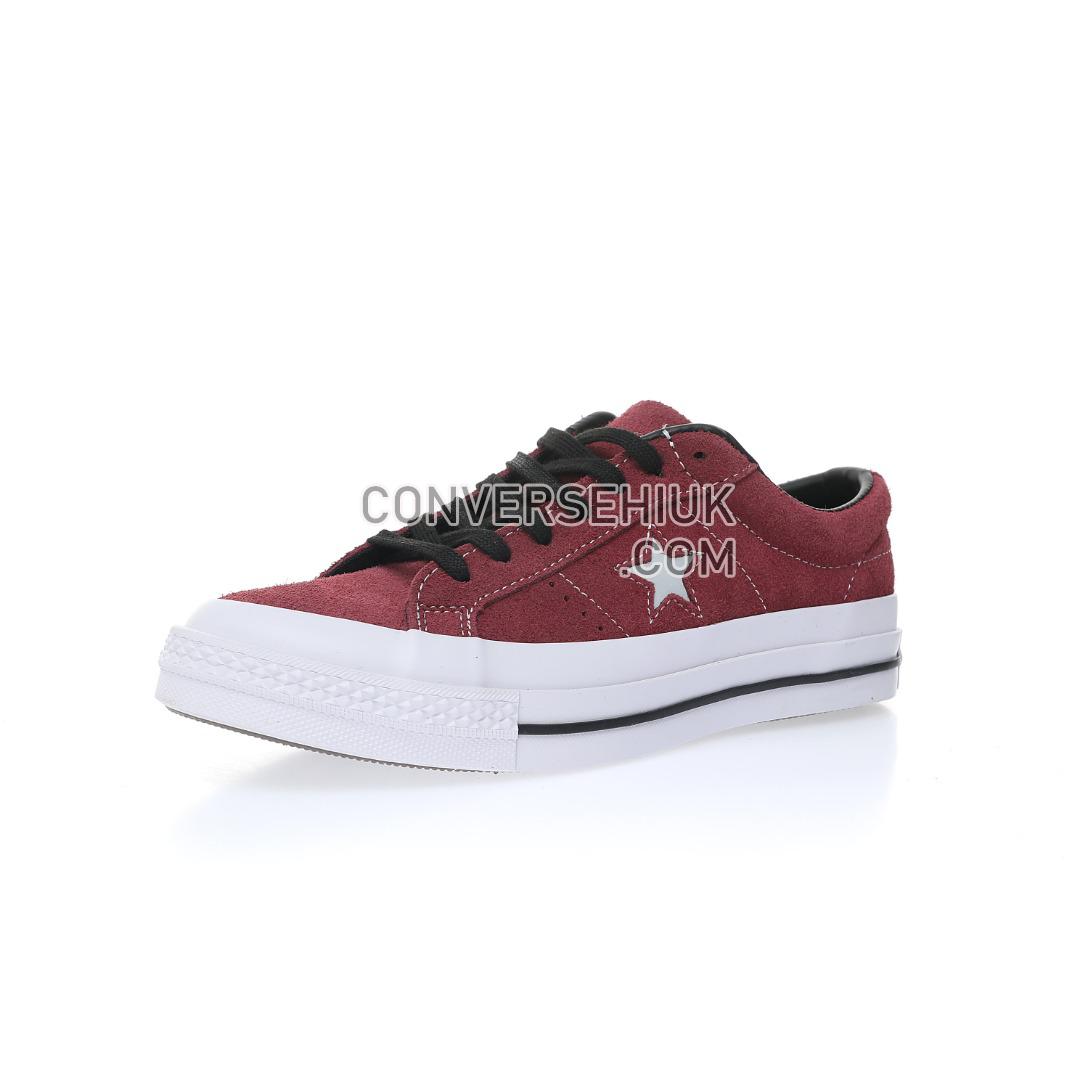 Converse One Star Low Top Rose Red/White 165955C Shoes