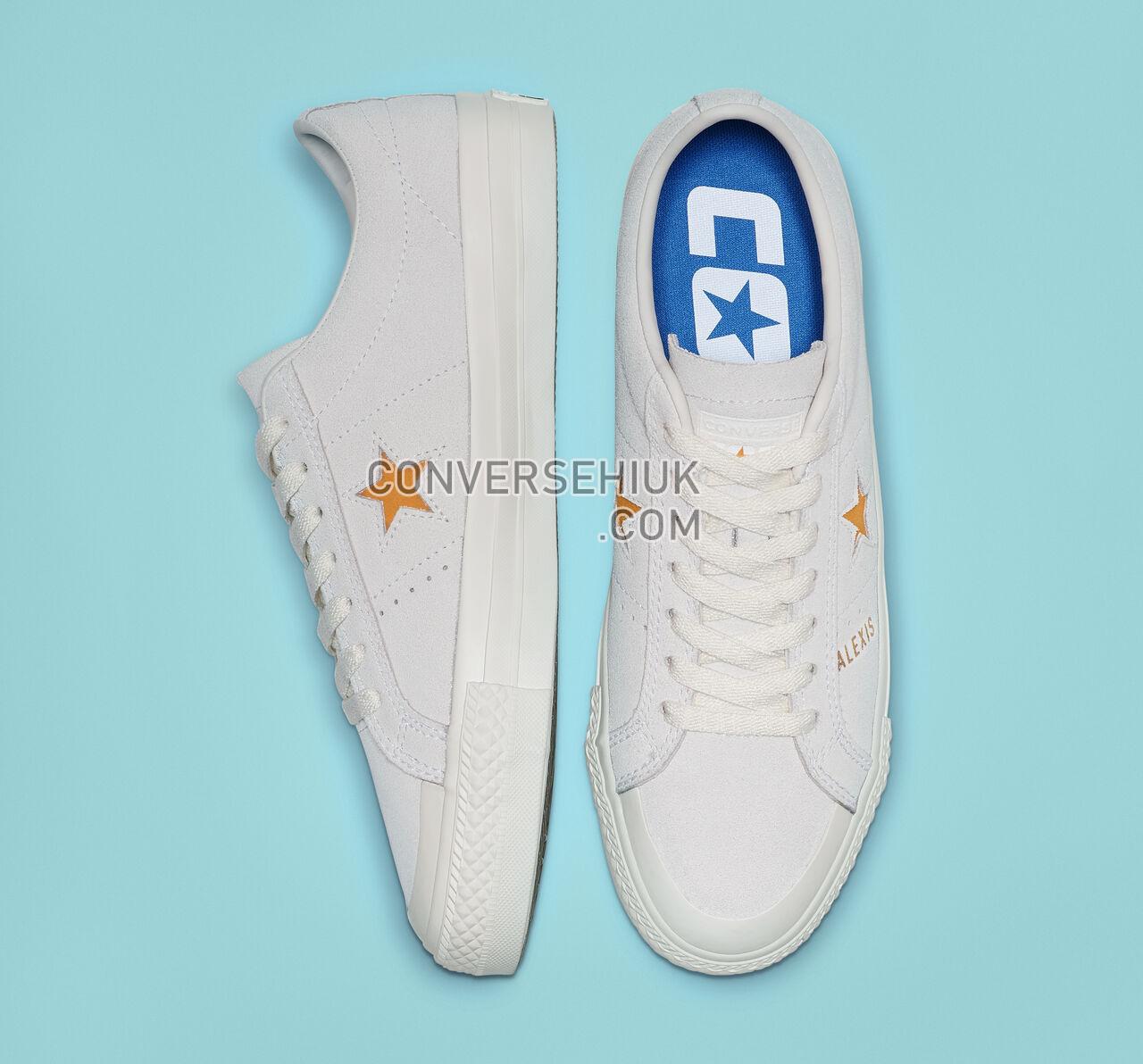 Converse One Star Pro Alexis Sablone Low Top White/Coast/University Gold 166401C Shoes