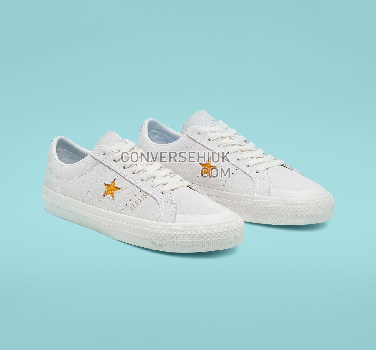 Converse One Star Pro Alexis Sablone Low Top White/Coast/University Gold 166401C Shoes