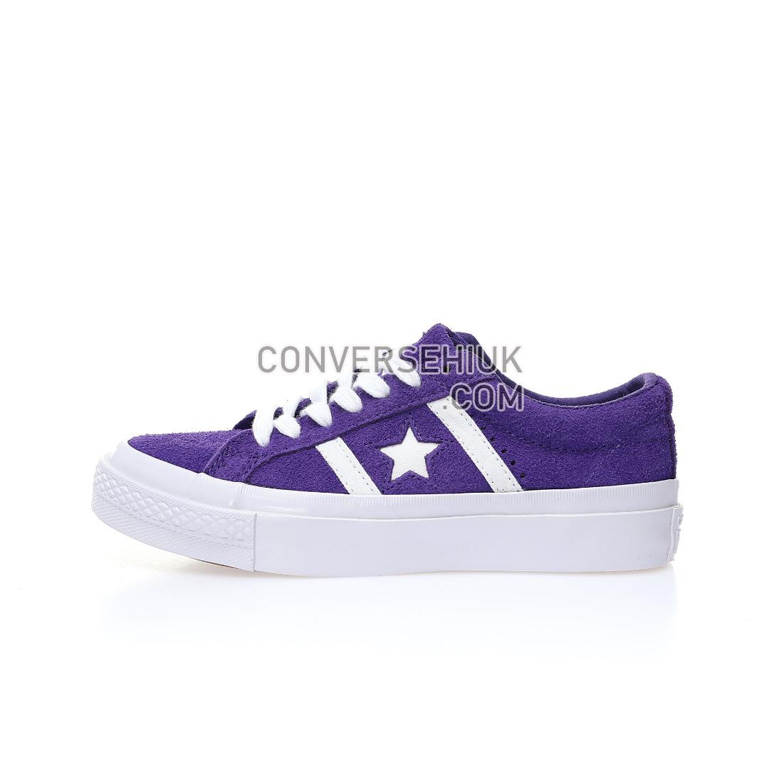 Converse One Star Academy OX Purple/White 164391C Shoes