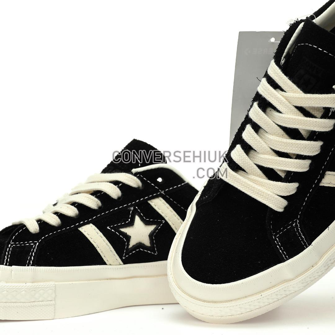 Converse One Star Academy Pro Suede Black/Egret/Egret A06426C Shoes