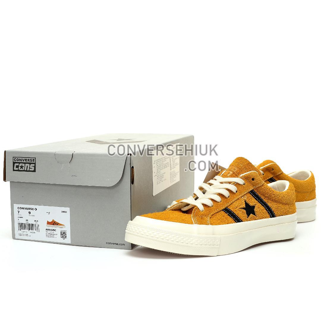 Converse One Star Academy Pro Suede Sunflower Gold/Black/Egret A06425C Shoes