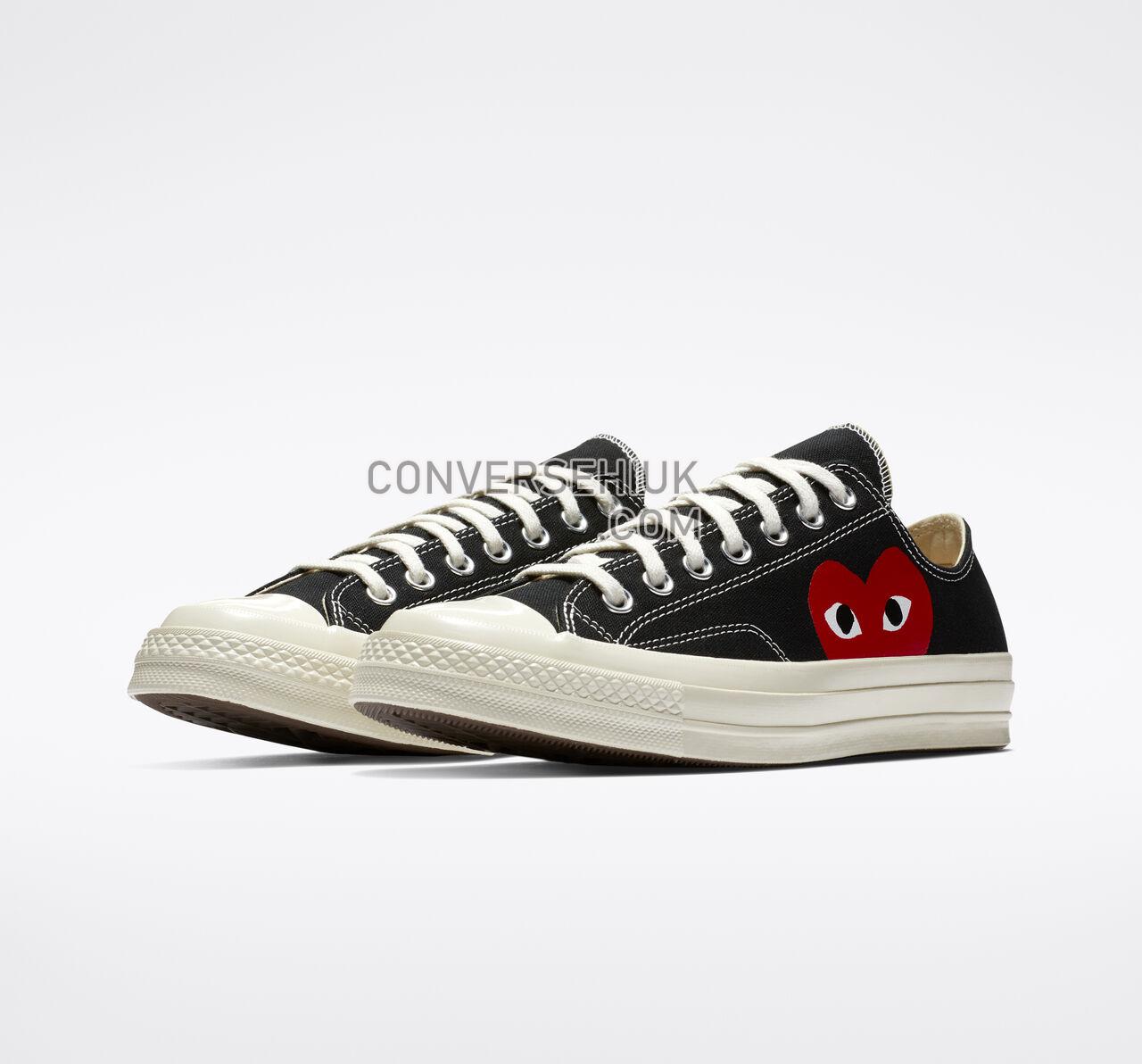 Converse x Comme des Garccedilons PLAY Chuck 70 Black/White/High Risk Red 150206C Shoes