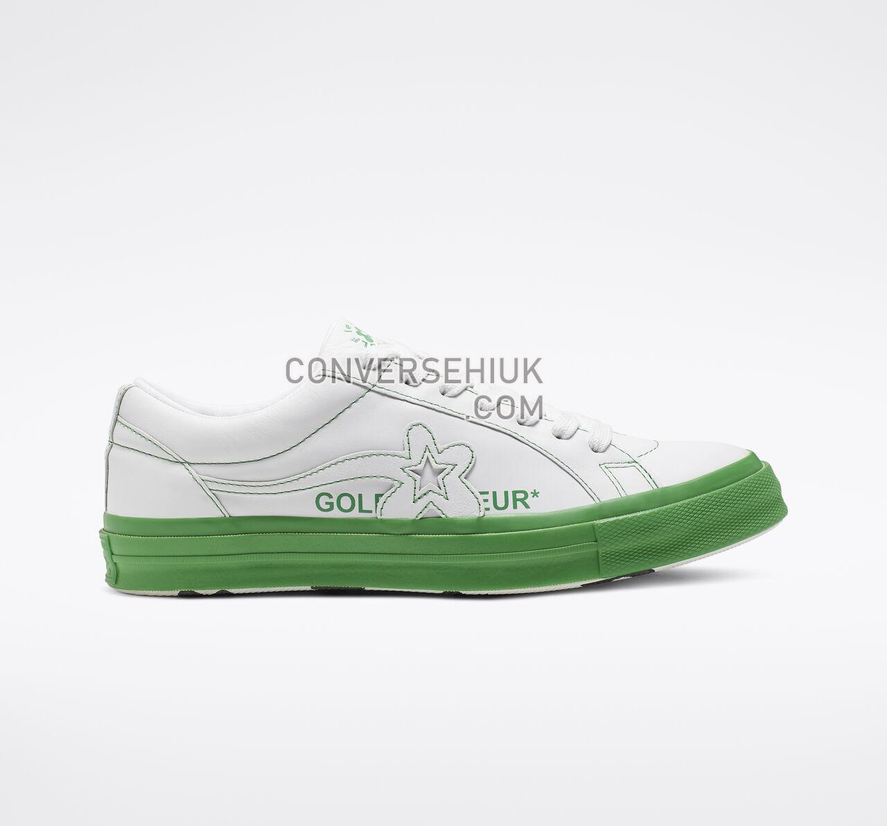 Converse x GOLF le FLEUR Colorblock One Star Low Top White/Antique White 164025C Shoes