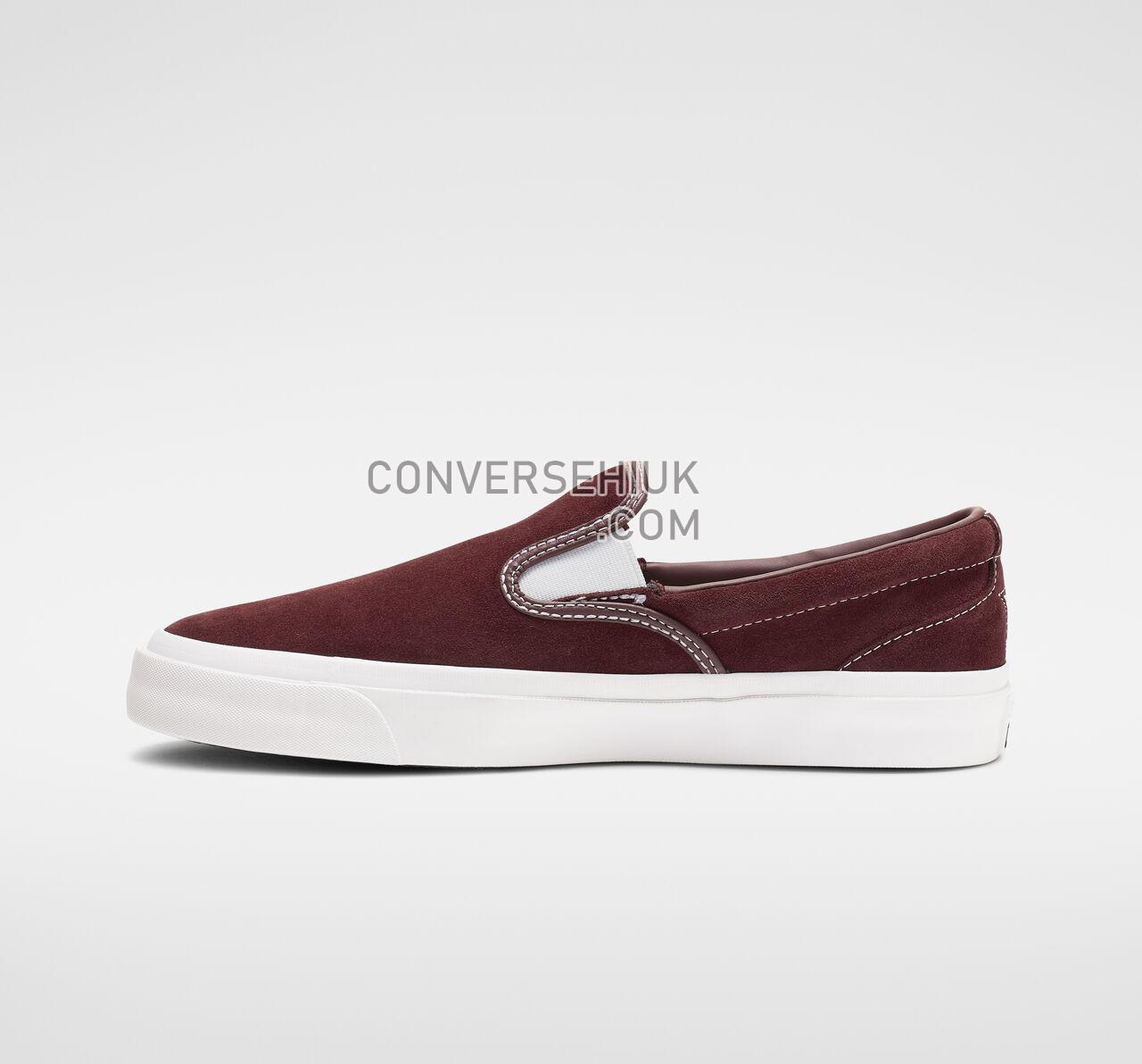 Converse One Star CC Pro Slip Dark Burgundy/White/White 164157C Shoes