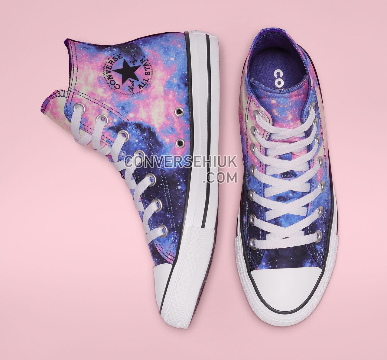 Converse Chuck Taylor All Star Miss Galaxy High Top Lapis Blue/Black/Barely Rose 565208F Shoes