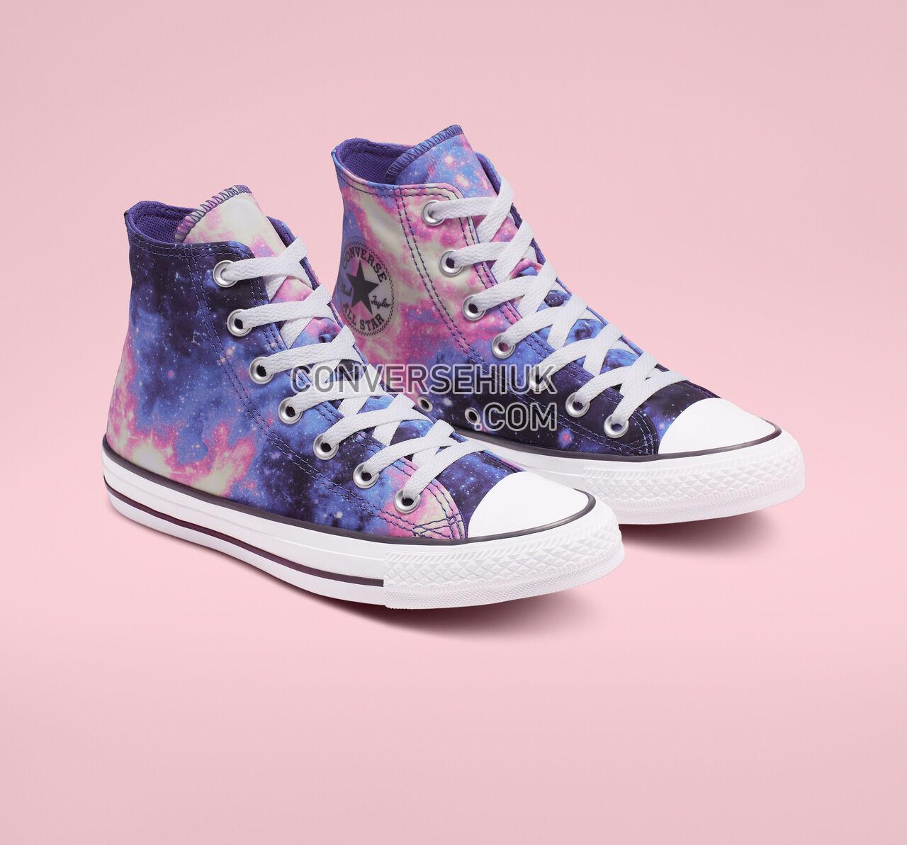 Converse Chuck Taylor All Star Miss Galaxy High Top Lapis Blue/Black/Barely Rose 565208F Shoes